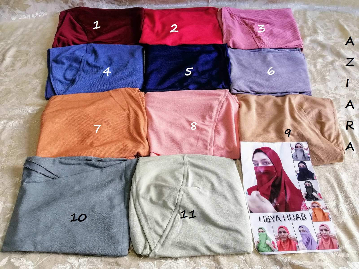 BT6 Pull over hijab with Naqab