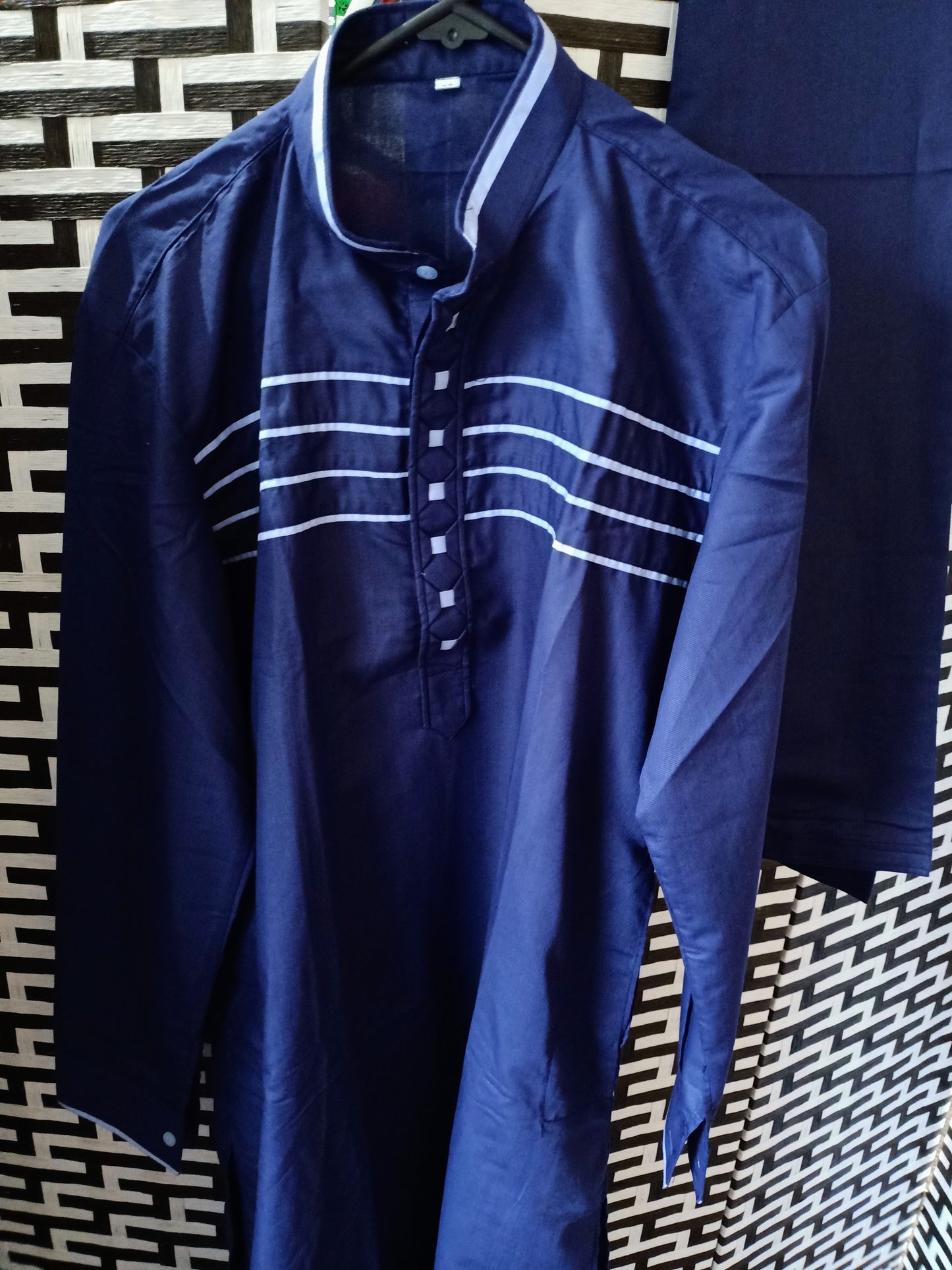 Navy blue Boys kurta Payjama