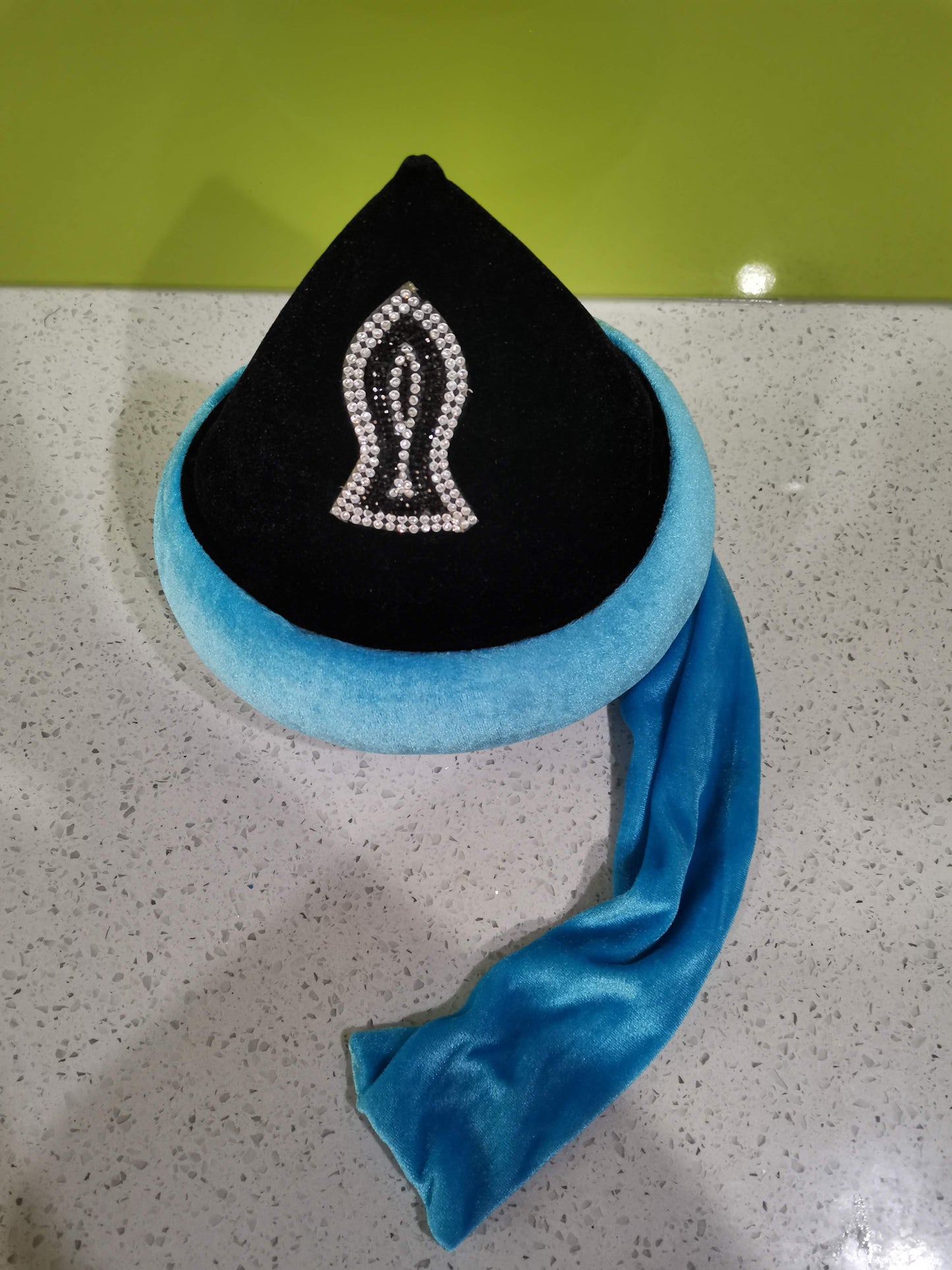 Ashrafi Taaj Mens Hat 2 (Blue)