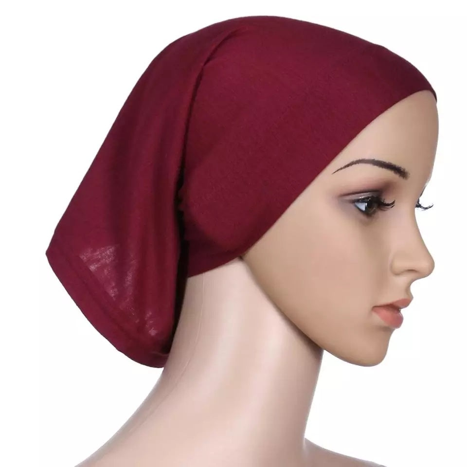Plain Tube Inner hijab caps